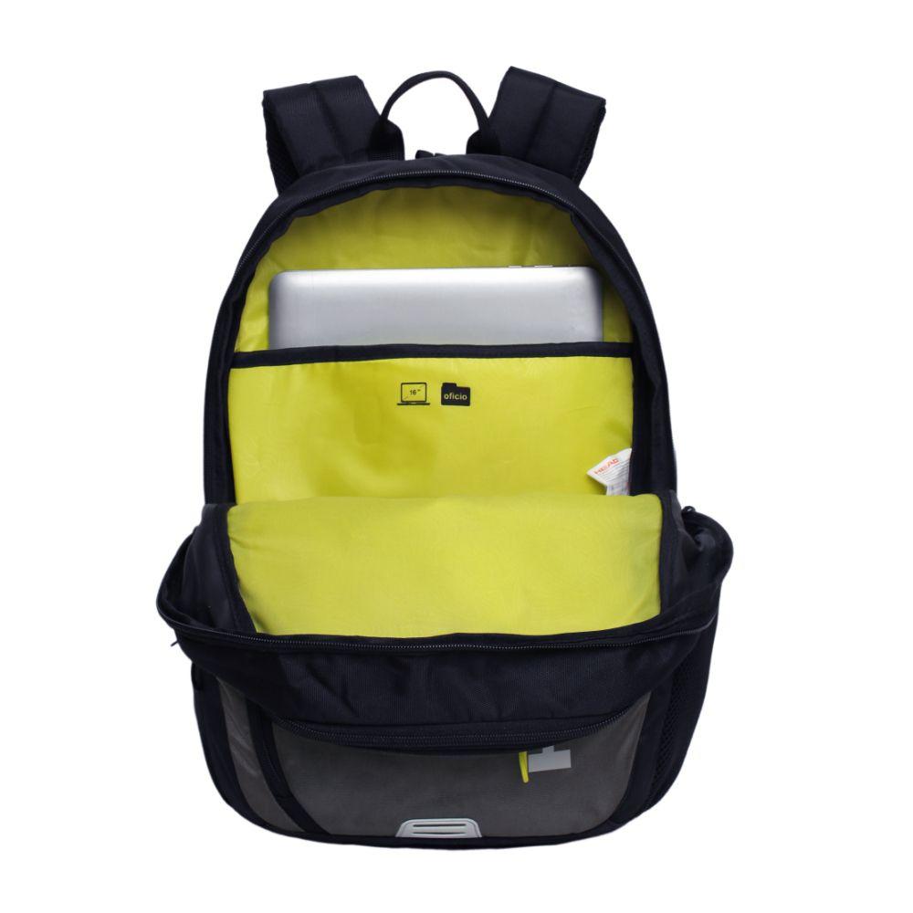 Mochila Notebook Spider Gris Head-3