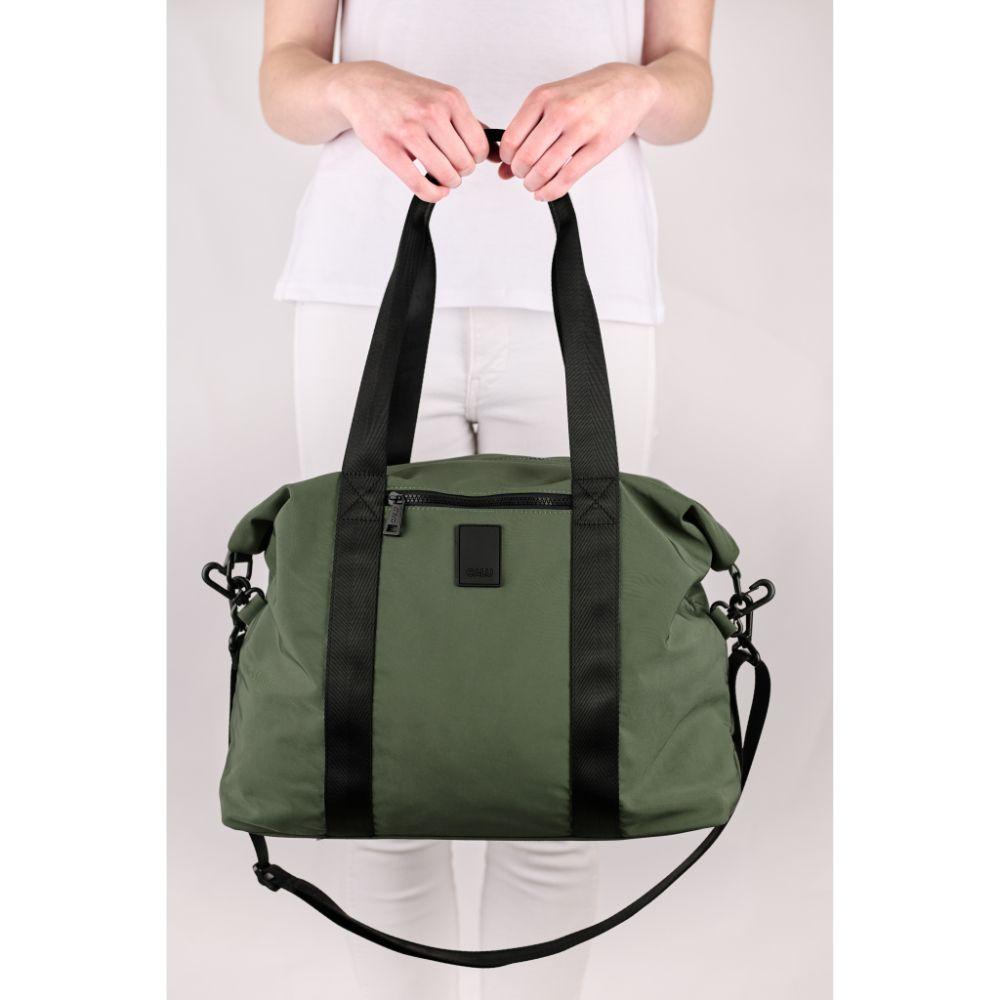Bolso De Viaje Vega Verde Musgo Calu-5