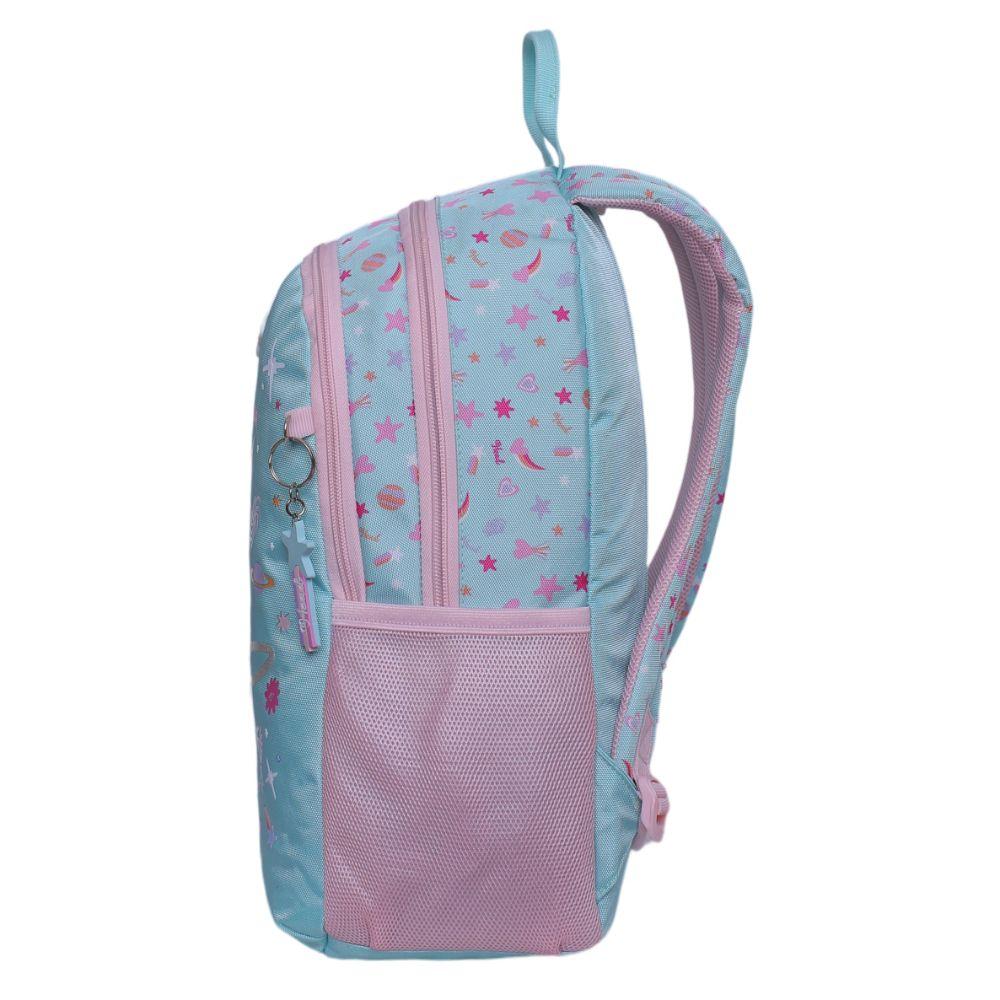 Mochila Escolar Bionica Pegaso Universe Menta Head-3