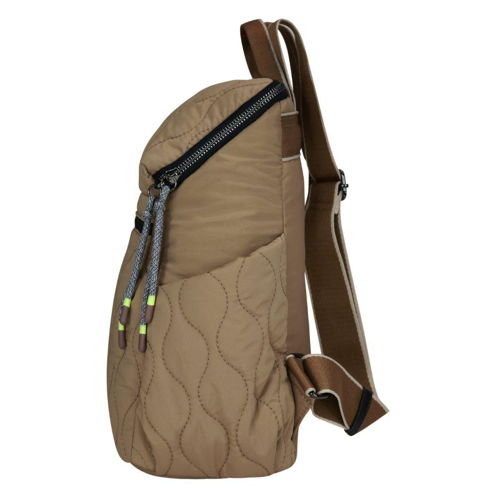 Mochila Gran Apertuta Gracia Beige Calu-3
