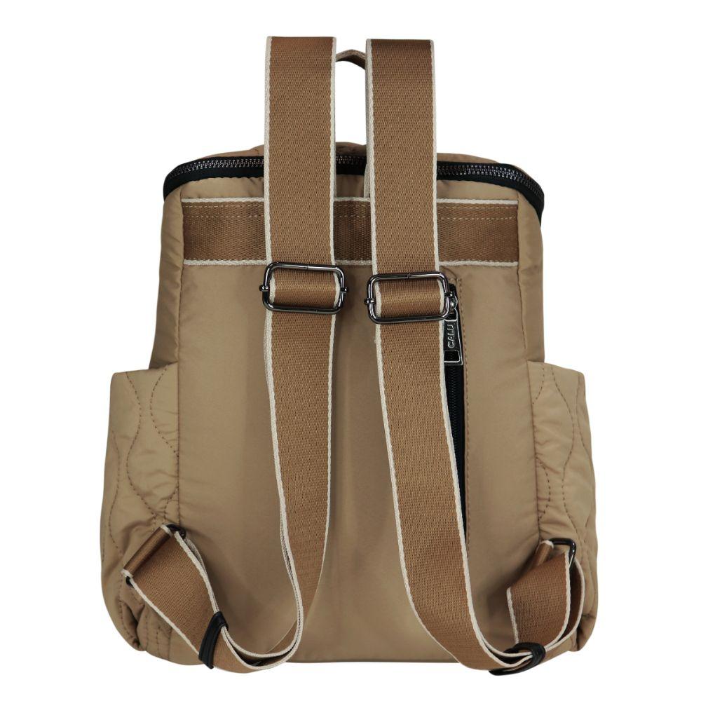 Mochila Gran Apertuta Gracia Beige Calu-4