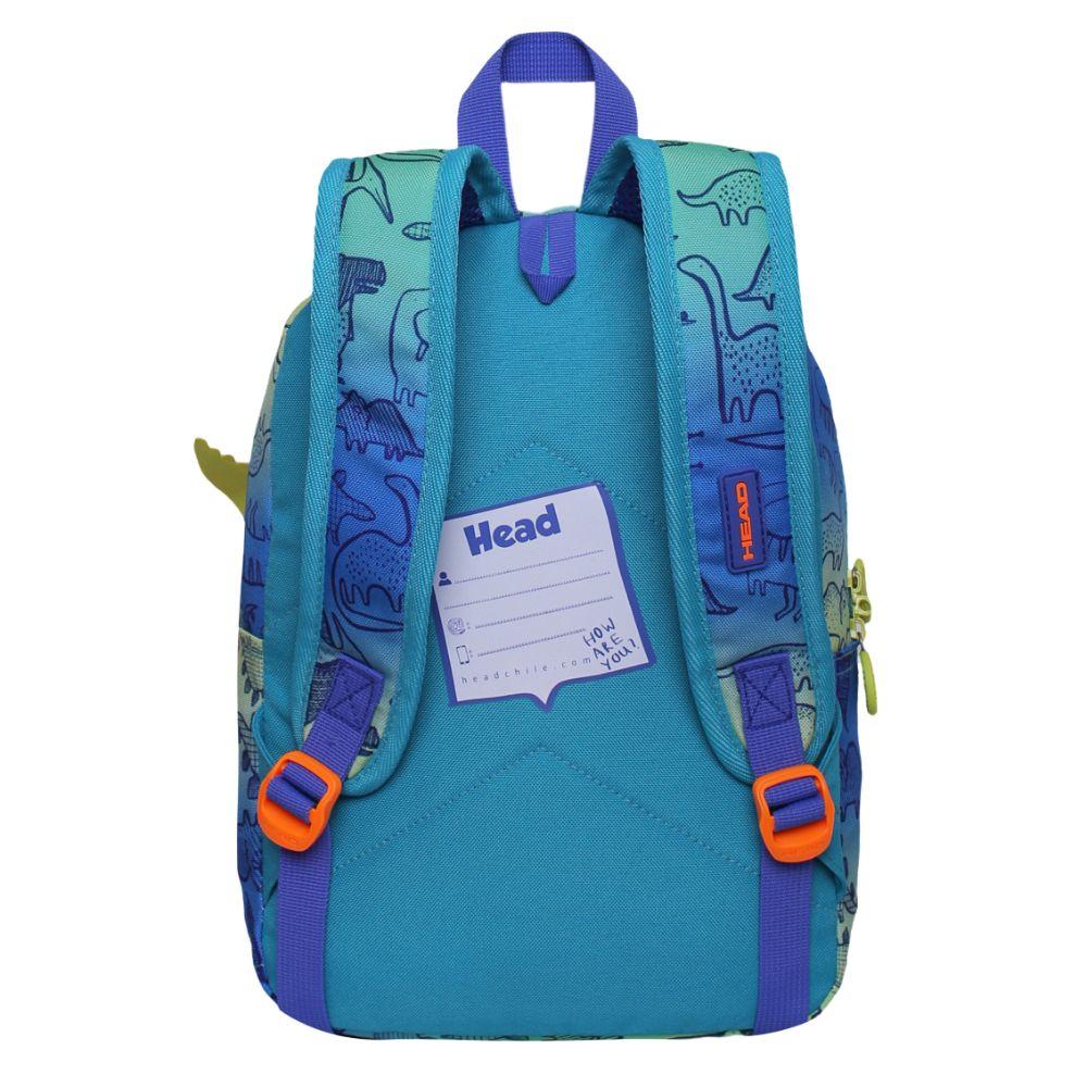 Mochila Infantil Pop Dino Faded Azdd Head-3