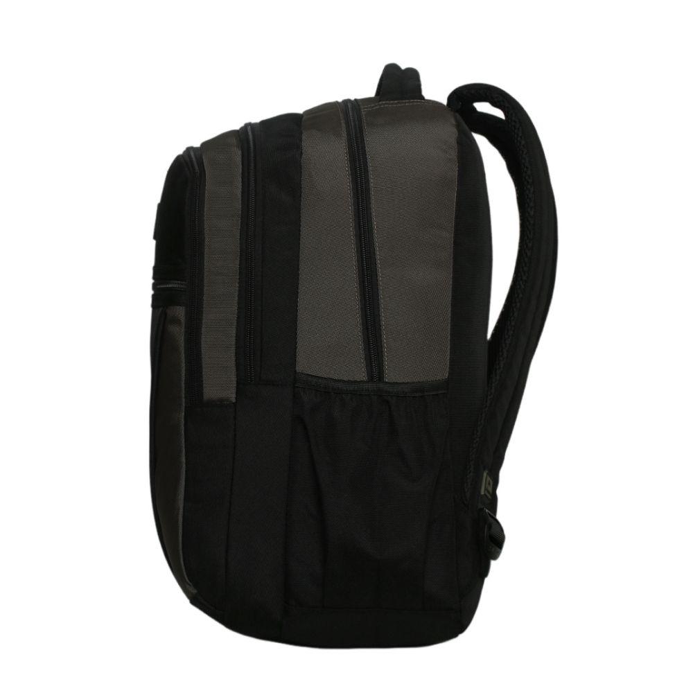Mochila Notebook Camry Verde Militar Negro Head-3