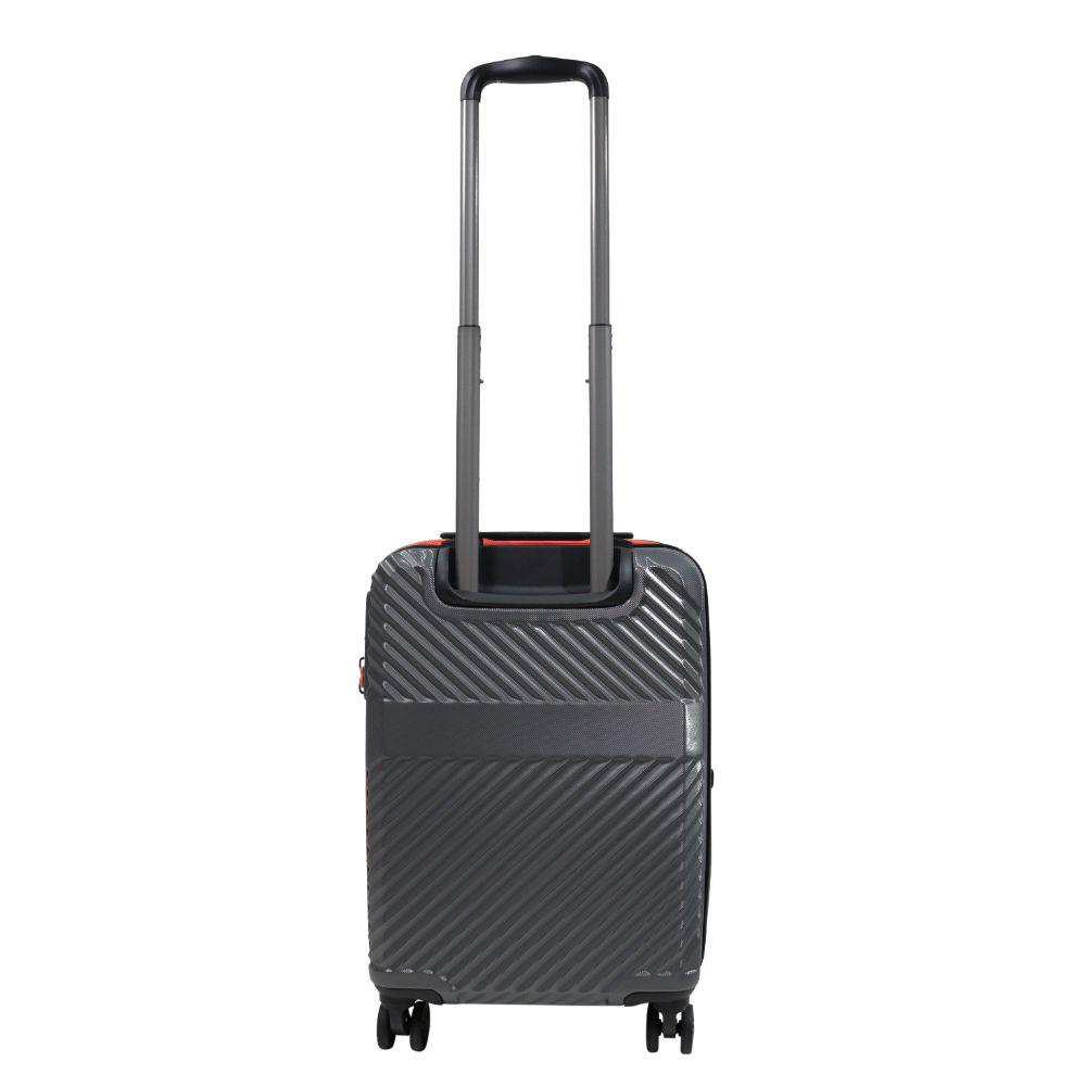 Maleta New Tokio Cabina 10 Kilos Expandible TSA Gris Head-7