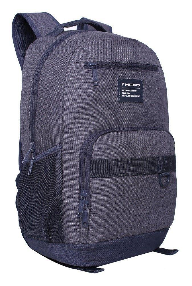 Mochila Porta Laptop Huracan Gris Melange Head   -0