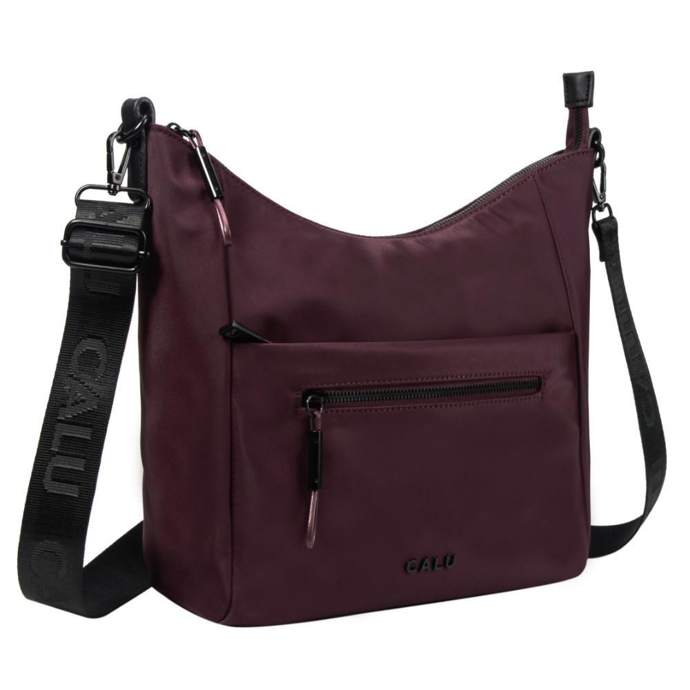 Cartera Bandolera Gran Tamaño Madison Morado Calu-0