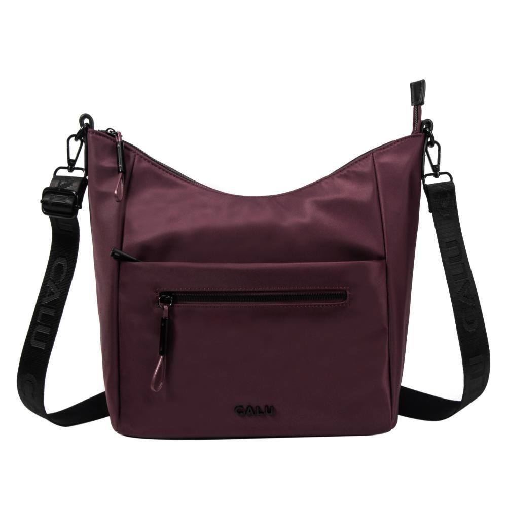 Cartera Bandolera Gran Tamaño Madison Morado Calu-1