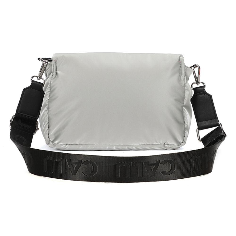 Cartera Bandolera Kate Plata Calu-5