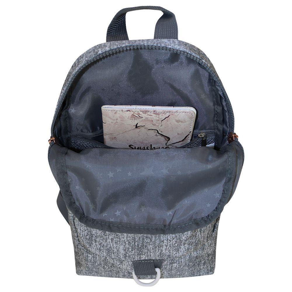 Bolso Gymbag Diving Melange Gris Claro Head-5