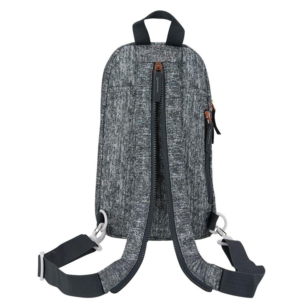 Bolso Gymbag Diving Melange Gris Claro Head-8