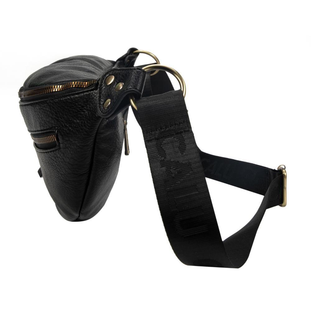 Banano Mujer PU Erin Negro Calu-3