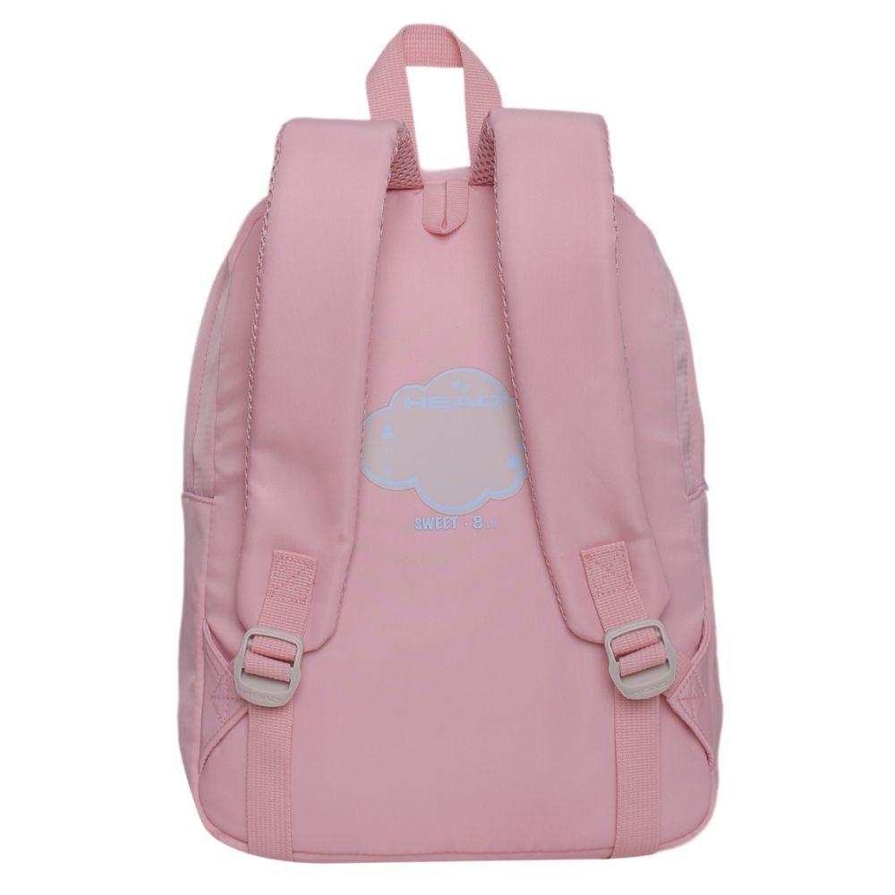 Mochila Infantil Sweet Color Block Rosado Head-4