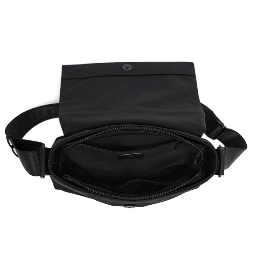 Cartera Bandolera Tapeta Hansel Negro Calu-3