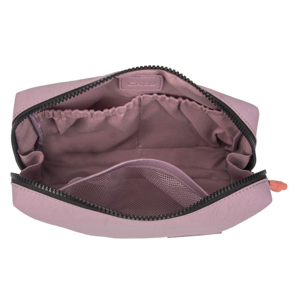 Neceser Cosmetiquero Agnes Compacto Malva Calu-3