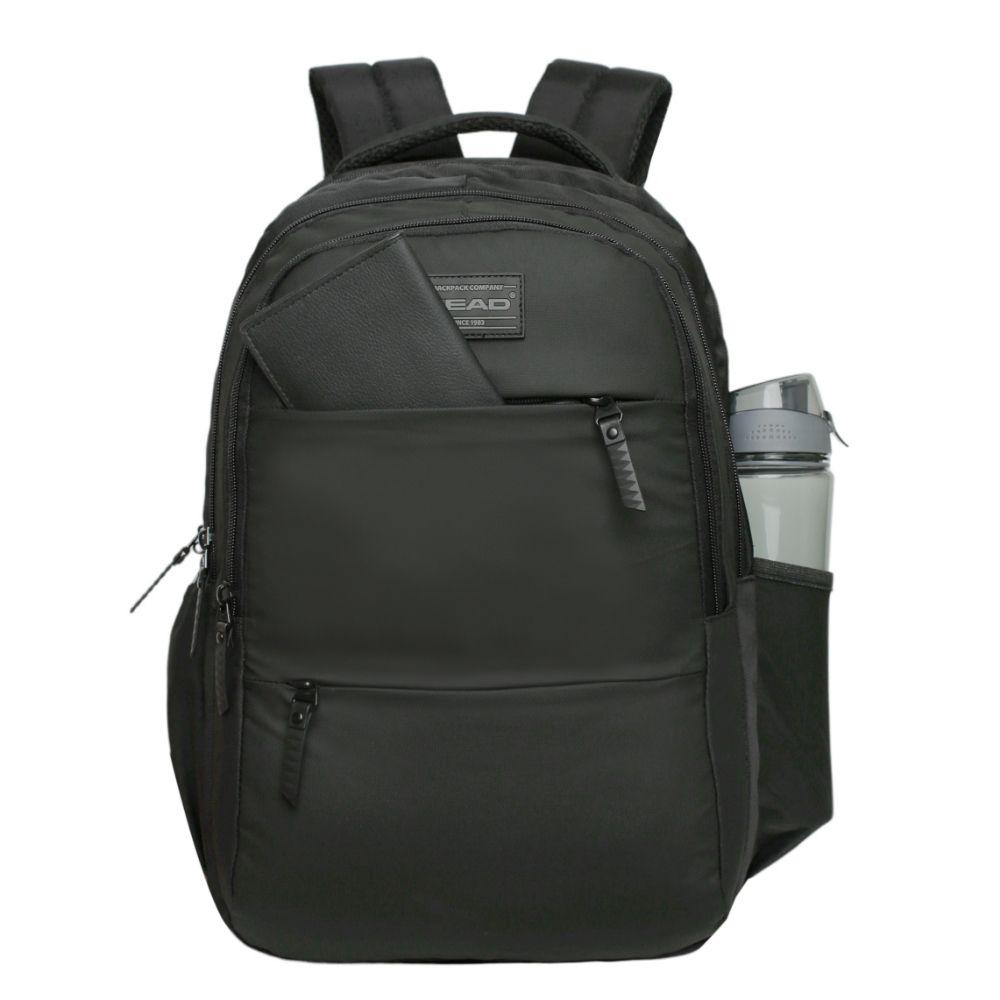 Mochila Ejecutiva Pulse Reverse Negro Head-1