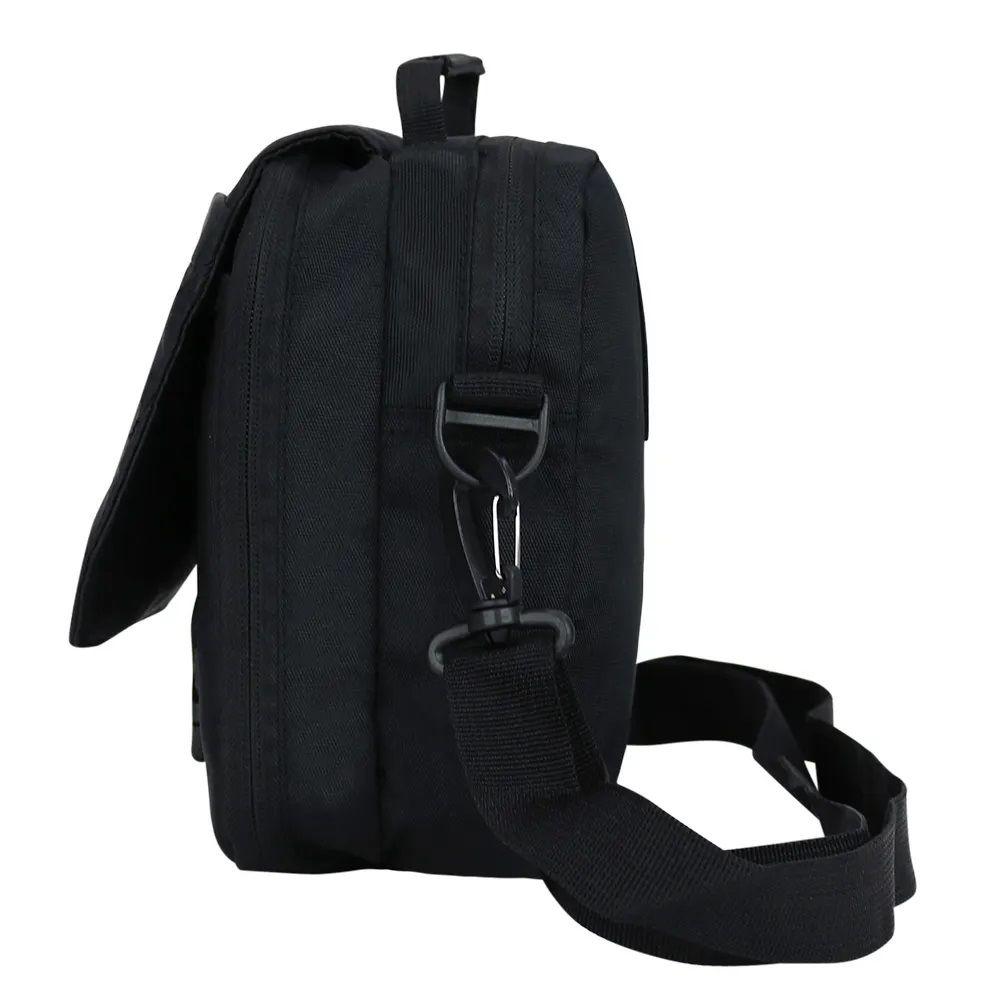 Bolso Porta Documentos Boxing Rombos Negro Head-4