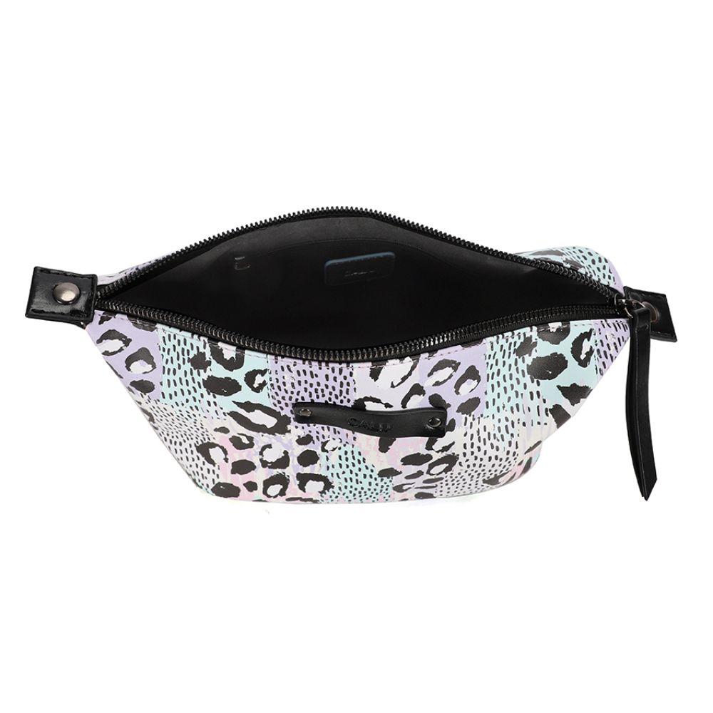 Neceser Cosmetiquero Noah Animal Print Lila Calu-2