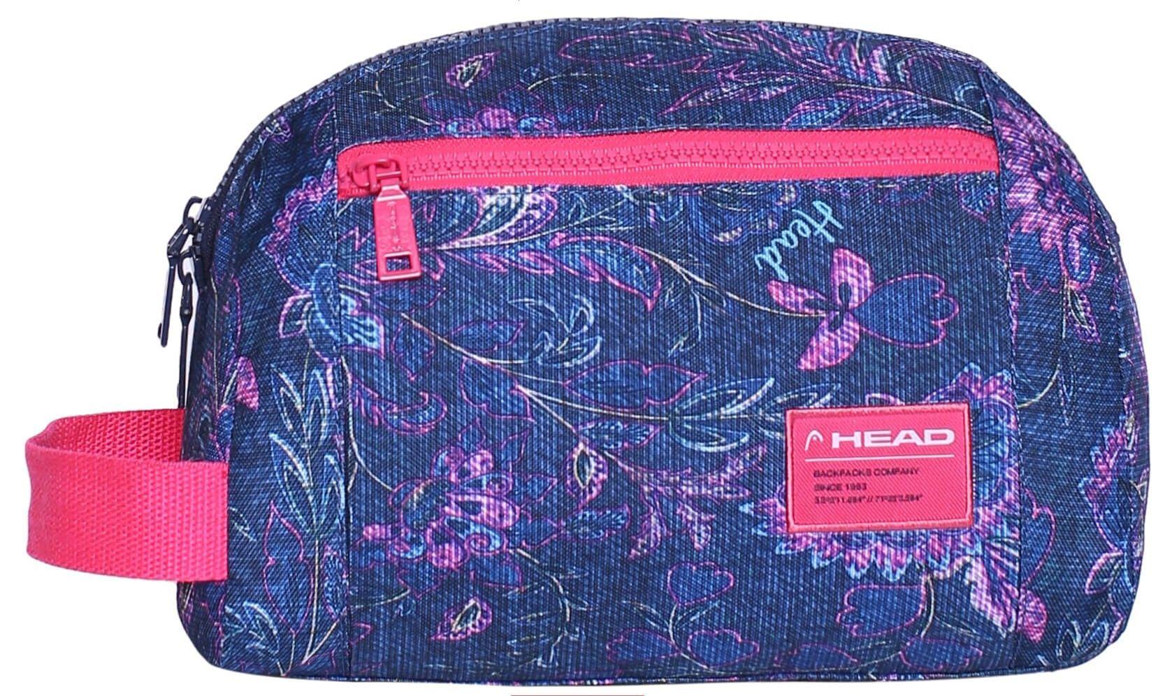 Neceser Cosmetiquero Hockey Azul Flower Head   -0