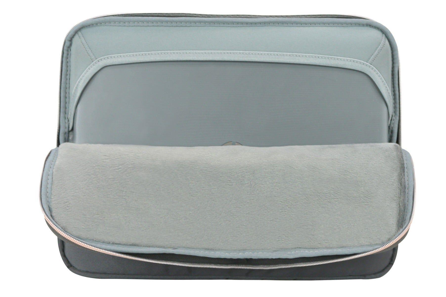 Funda Laptop Zip 14" Gris Rose Gold Head-3