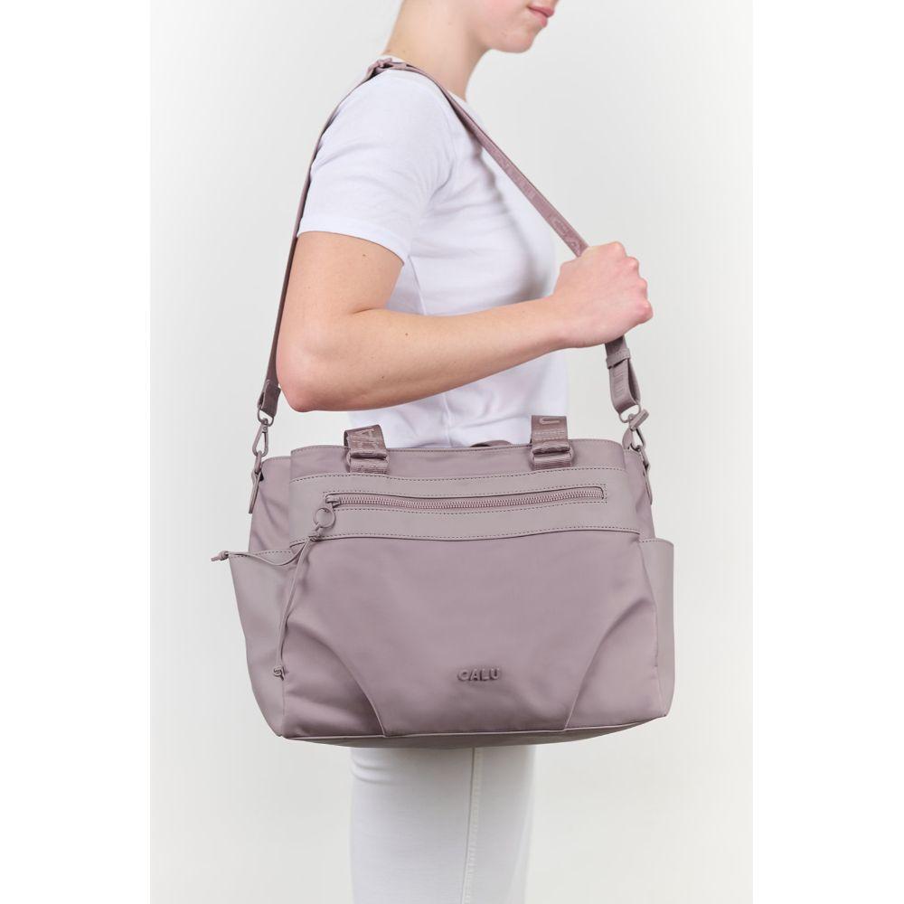 Cartera Bolso Shimmer Doble Uso Malva Calu-6