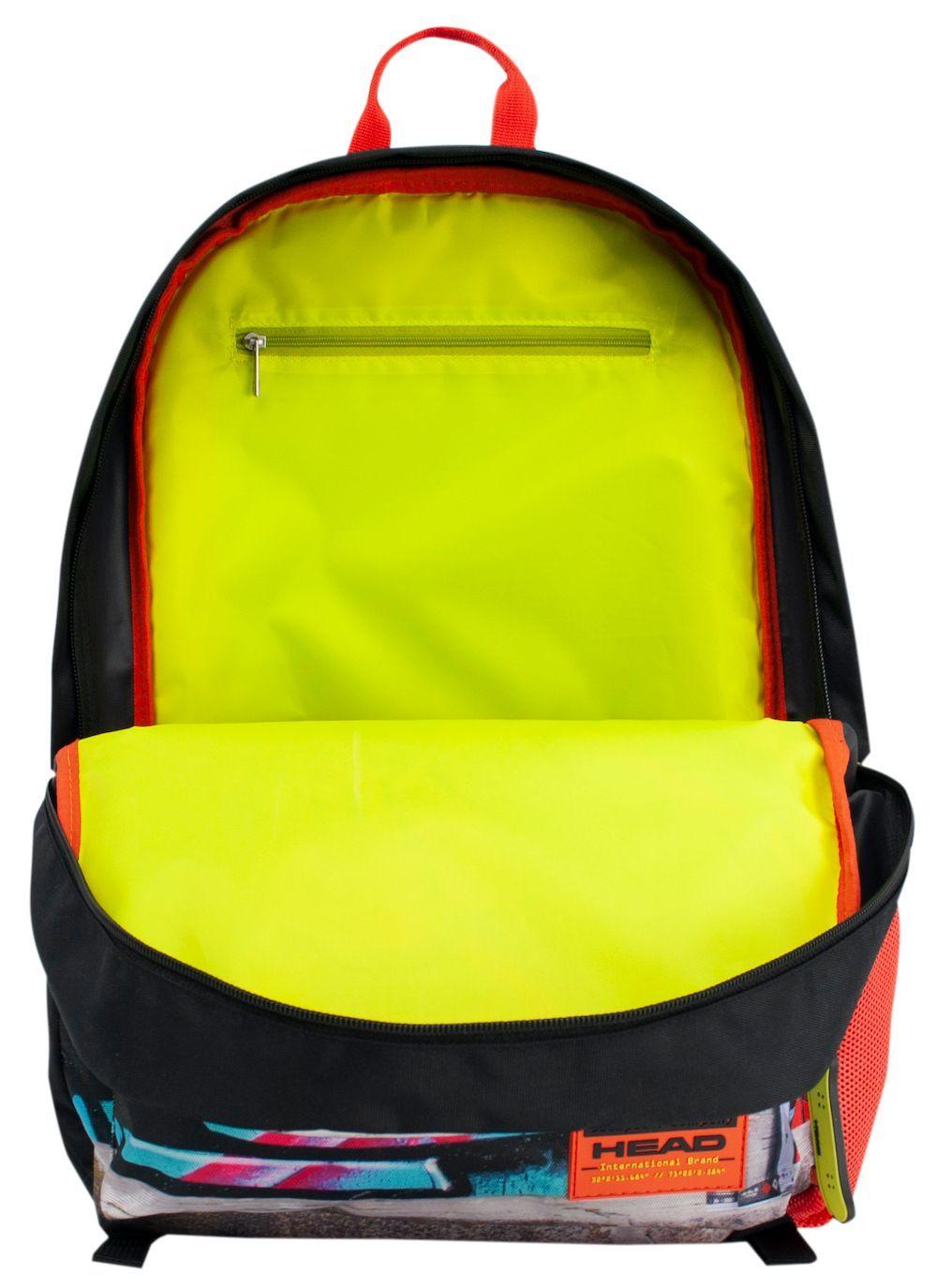Mochila Infantil Play 20 Skate Negro Head-4