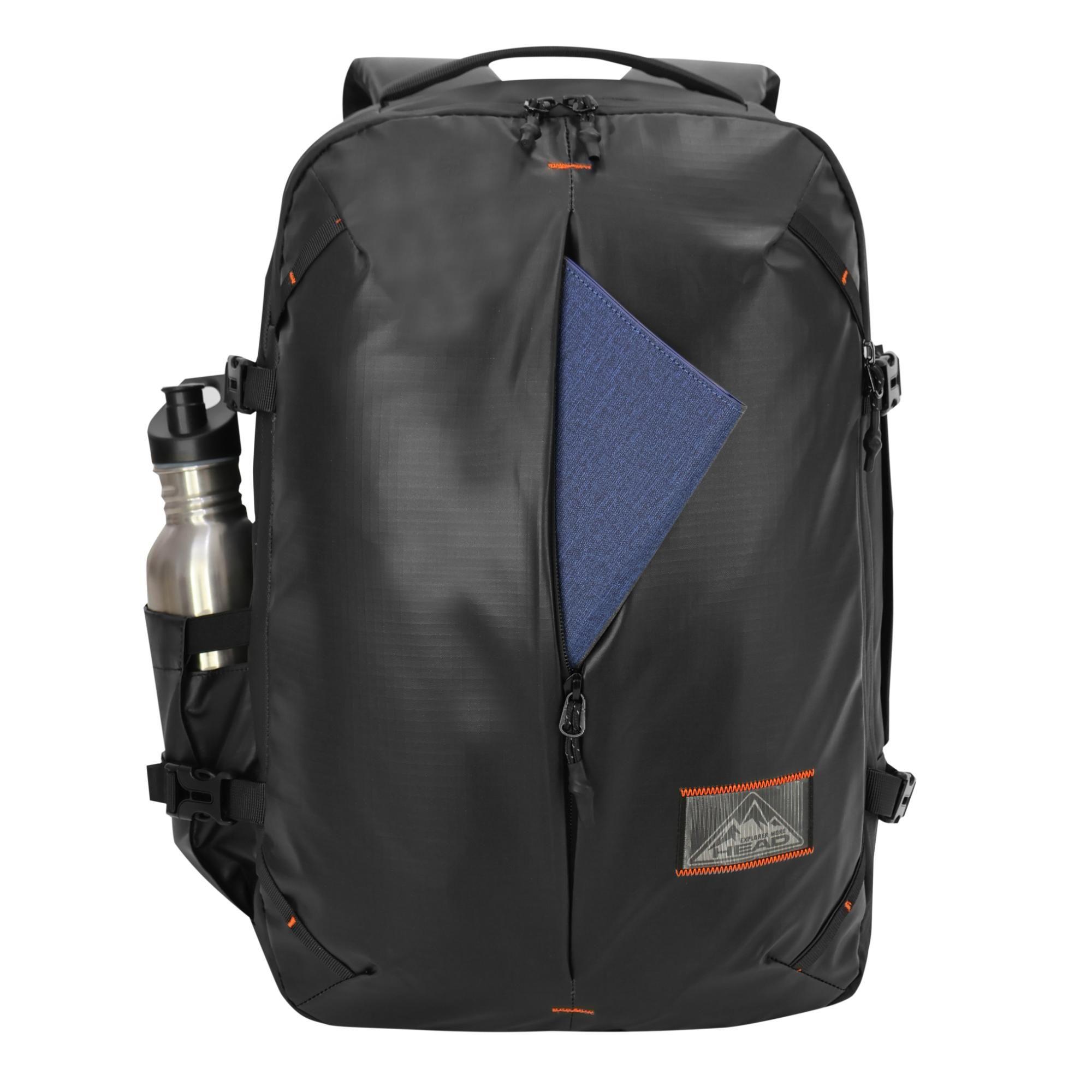 Mochila de Viaje  Fiero  Waterproof Negro Head-3