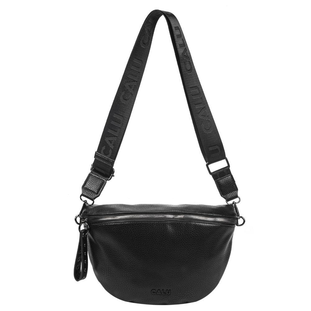 Banano Moda Frankie PU Negro Calu-3