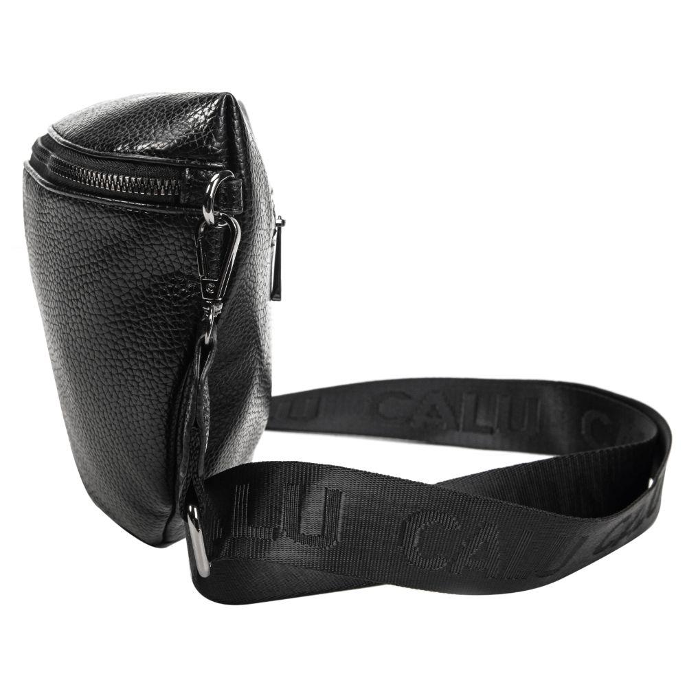 Banano Moda Frankie PU Negro Calu-4