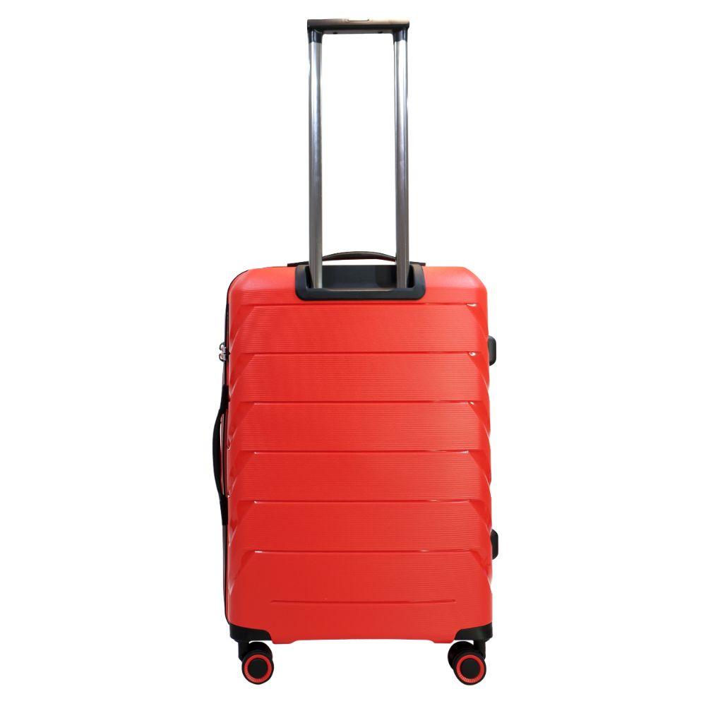 Maleta New Ucrania M Expandible TSA Rojo Head-7