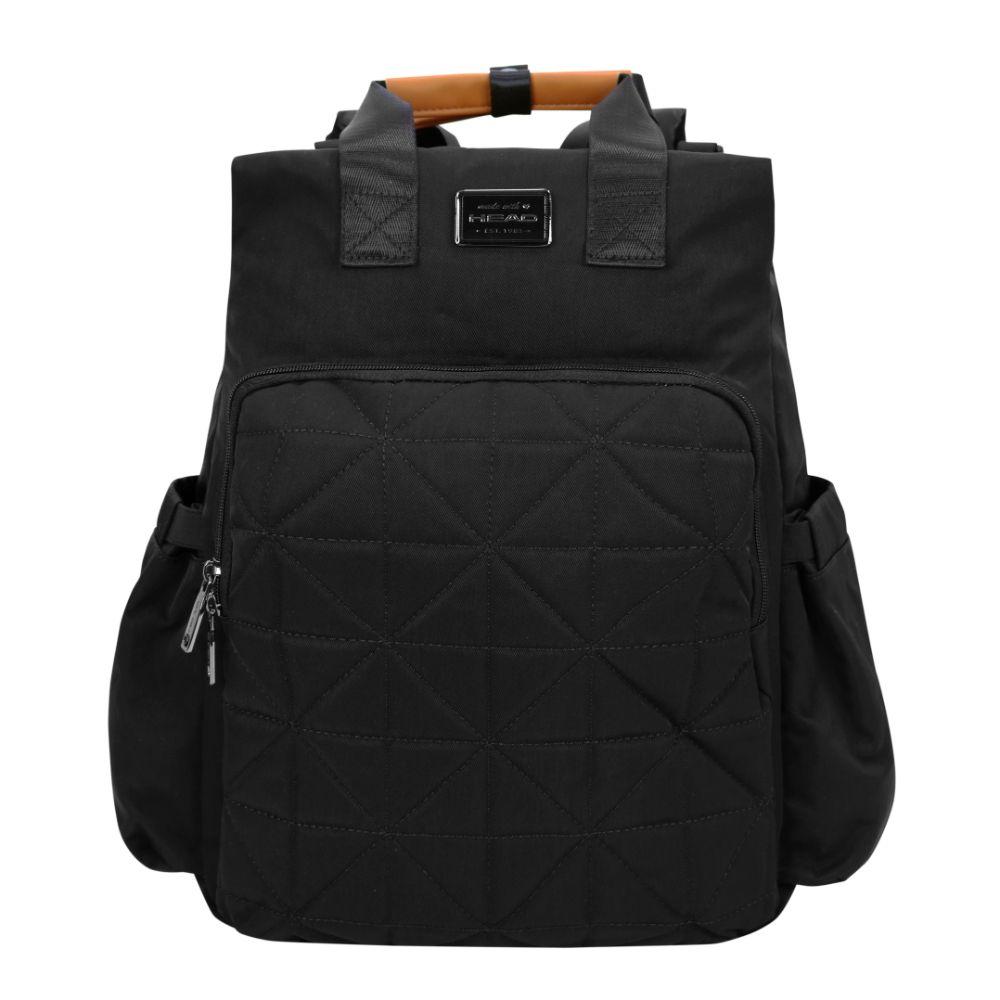 Mochila Pañalera Maternal New Bloom Negro Head-6