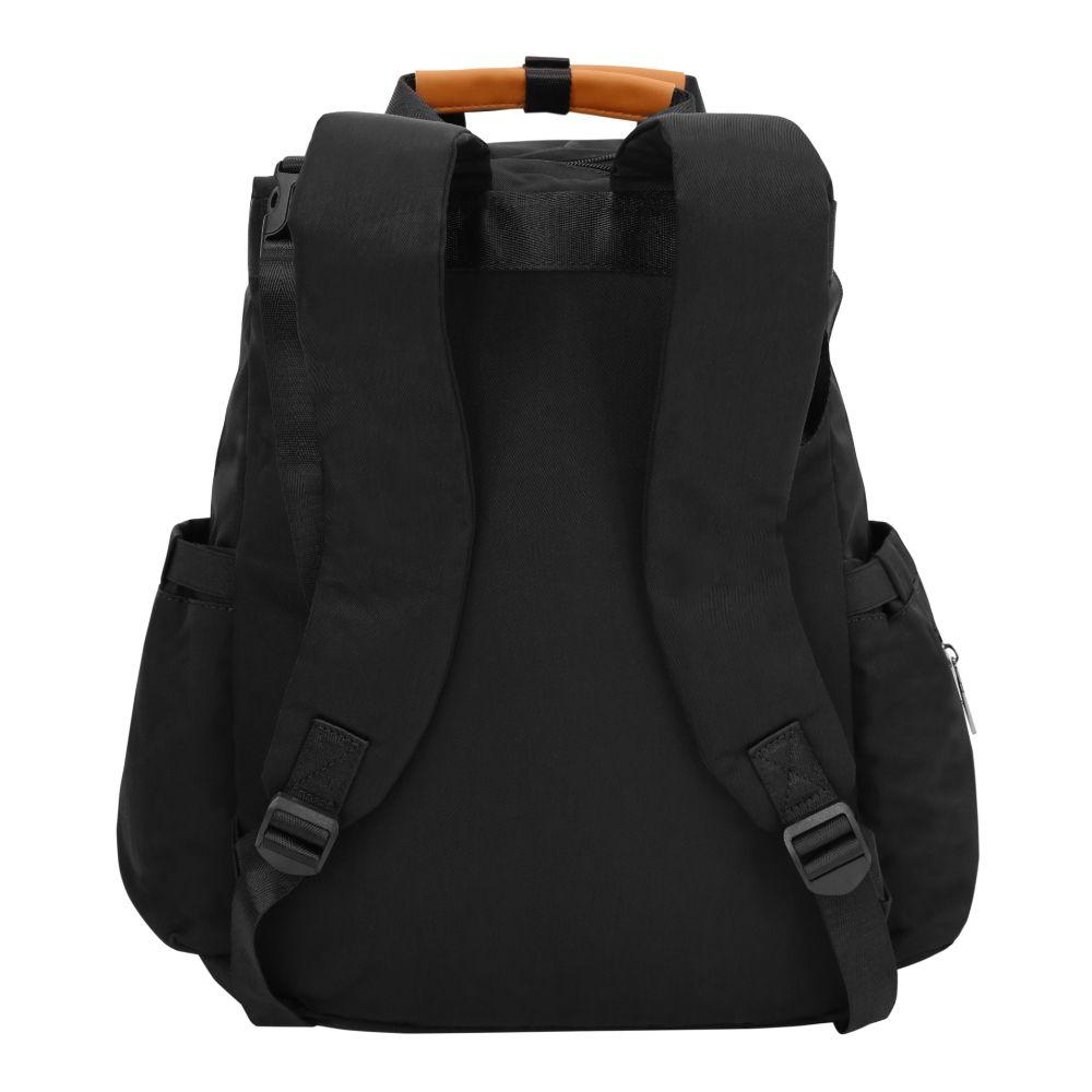 Mochila Pañalera Maternal New Bloom Negro Head-9