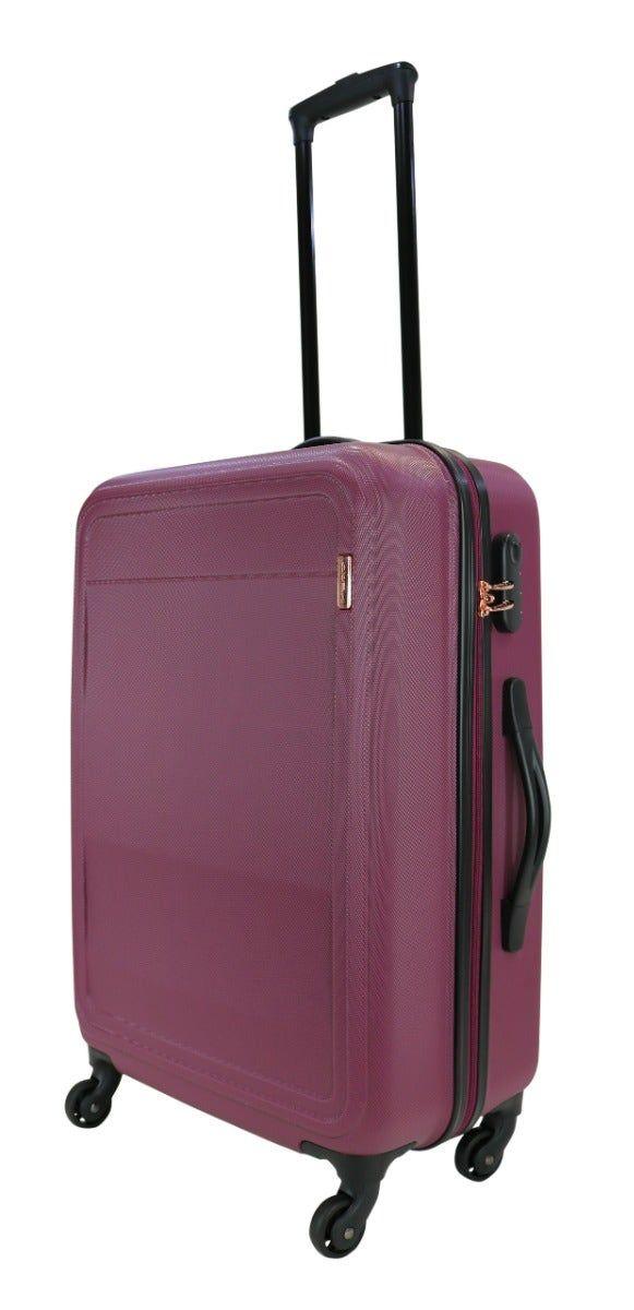 Maleta Mujer Boston M Burdeo Gold Head-1