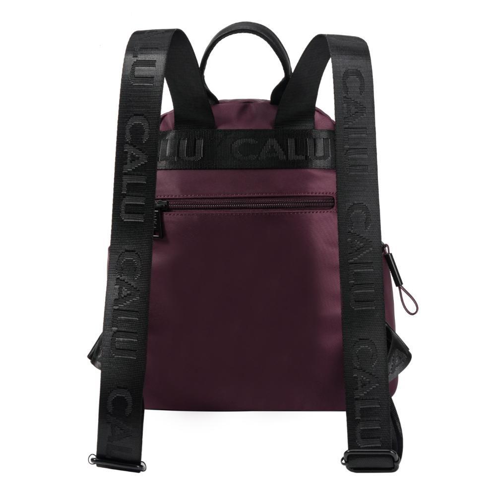 Mochila Urbana Mujer Grim Morado Oscuro Calu-4