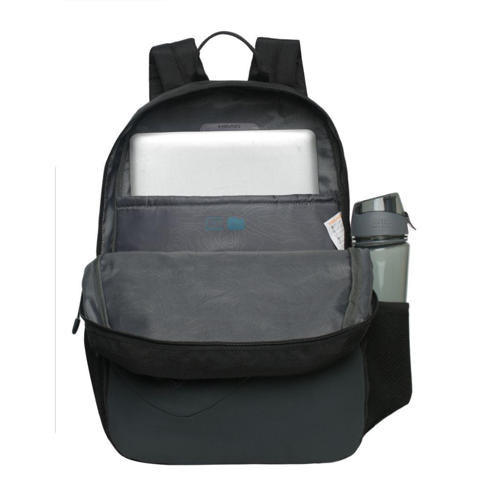 Mochila Compacta Engomada Carens Gris Head-3