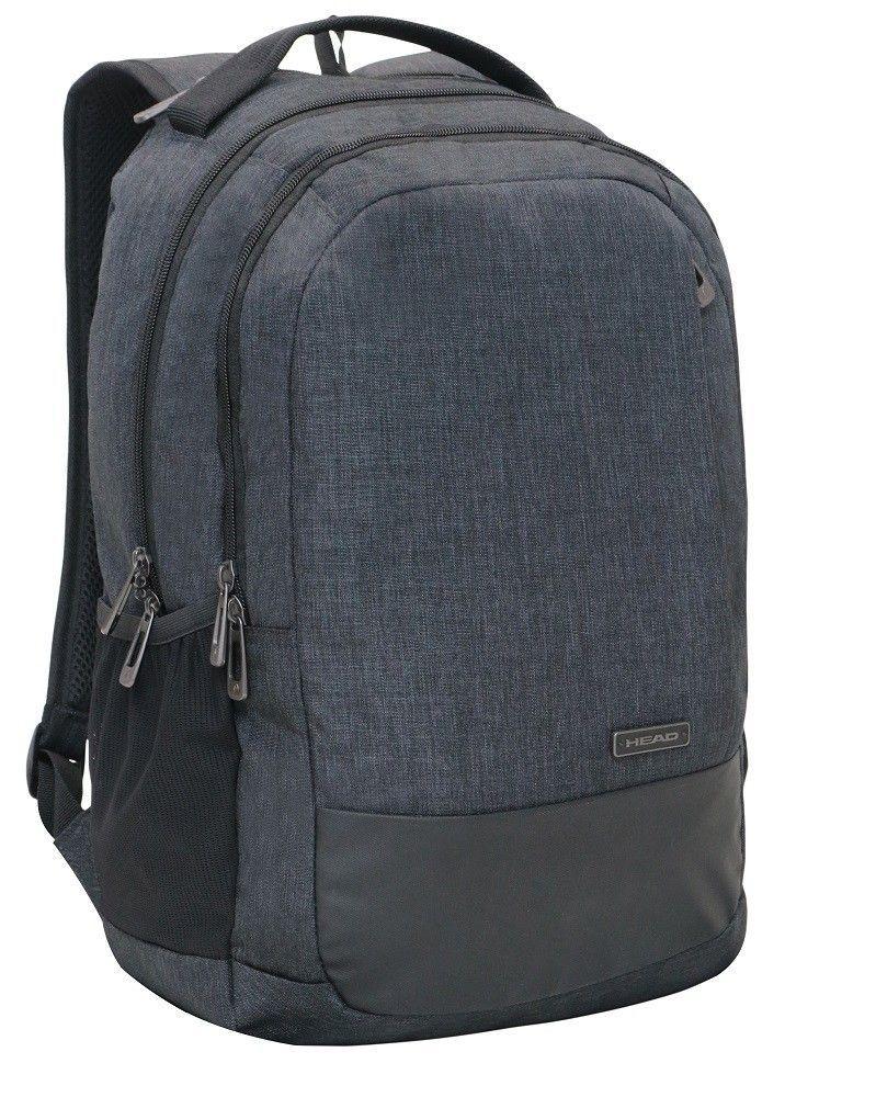Mochila Ejecutiva Computación Denver Gris Head   -0