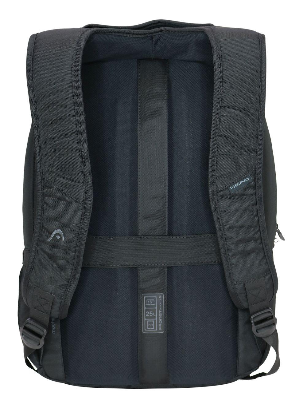 Mochila Computación Pronet M Negra Head-4