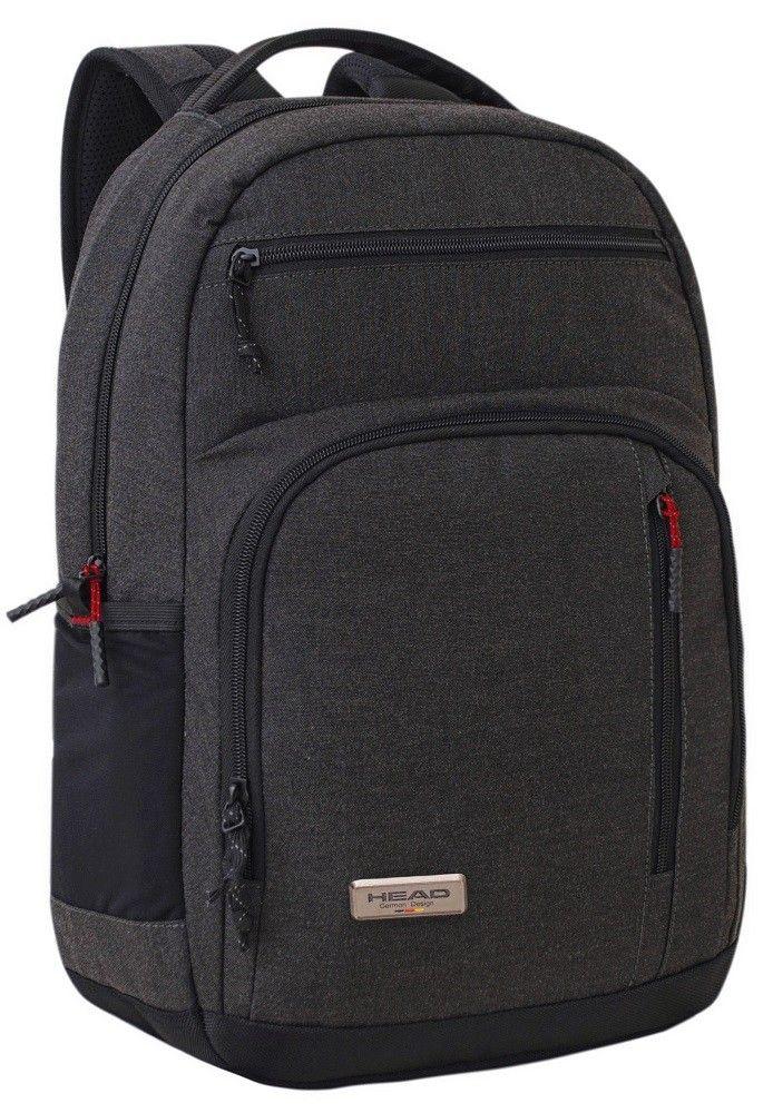 Mochila Ejecutiva German Design Harvey Gris Head-0