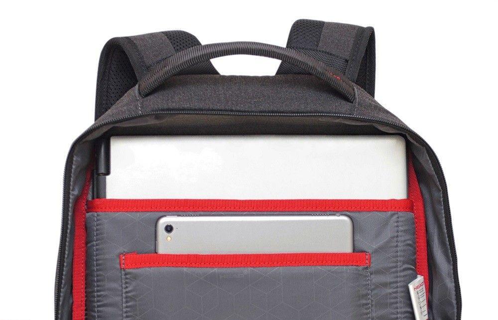 Mochila Ejecutiva German Design Harvey Gris Head-2