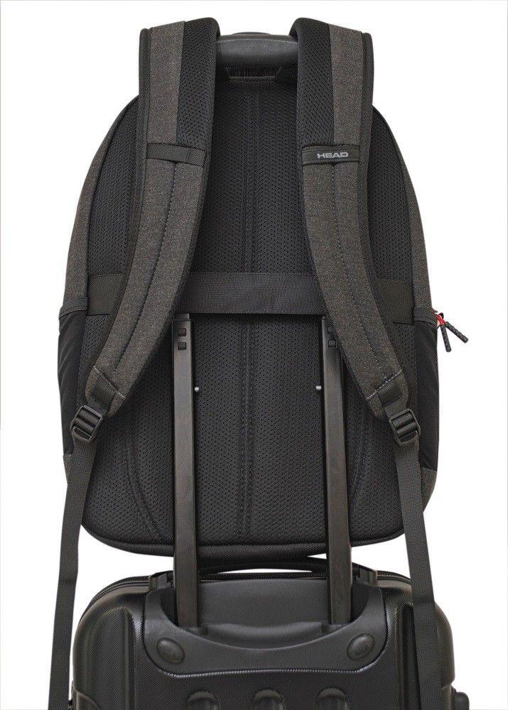 Mochila Ejecutiva German Design Harvey Gris Head-4