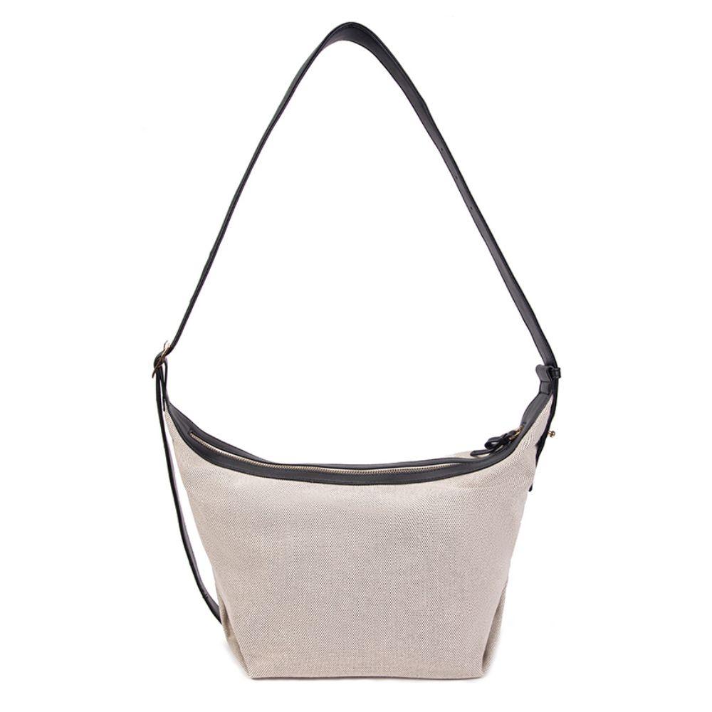 Cartera Bandolera Textura Ainhoa Negro Calu-4