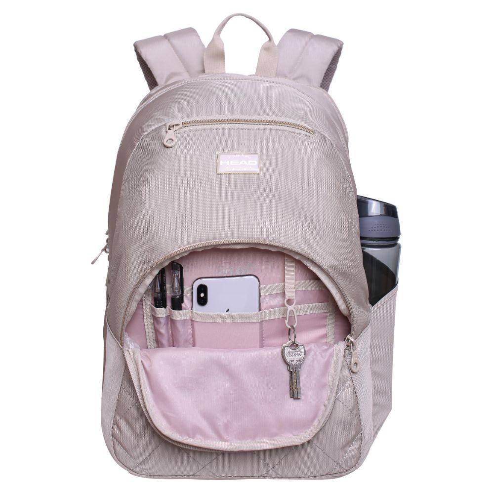Mochila Monza Rosada Rose Gold Head-1