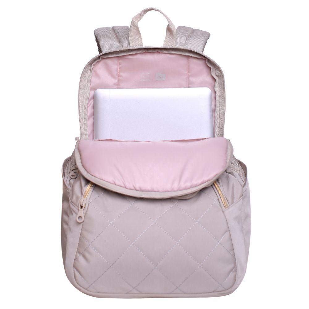 Mochila Monza Rosada Rose Gold Head-2