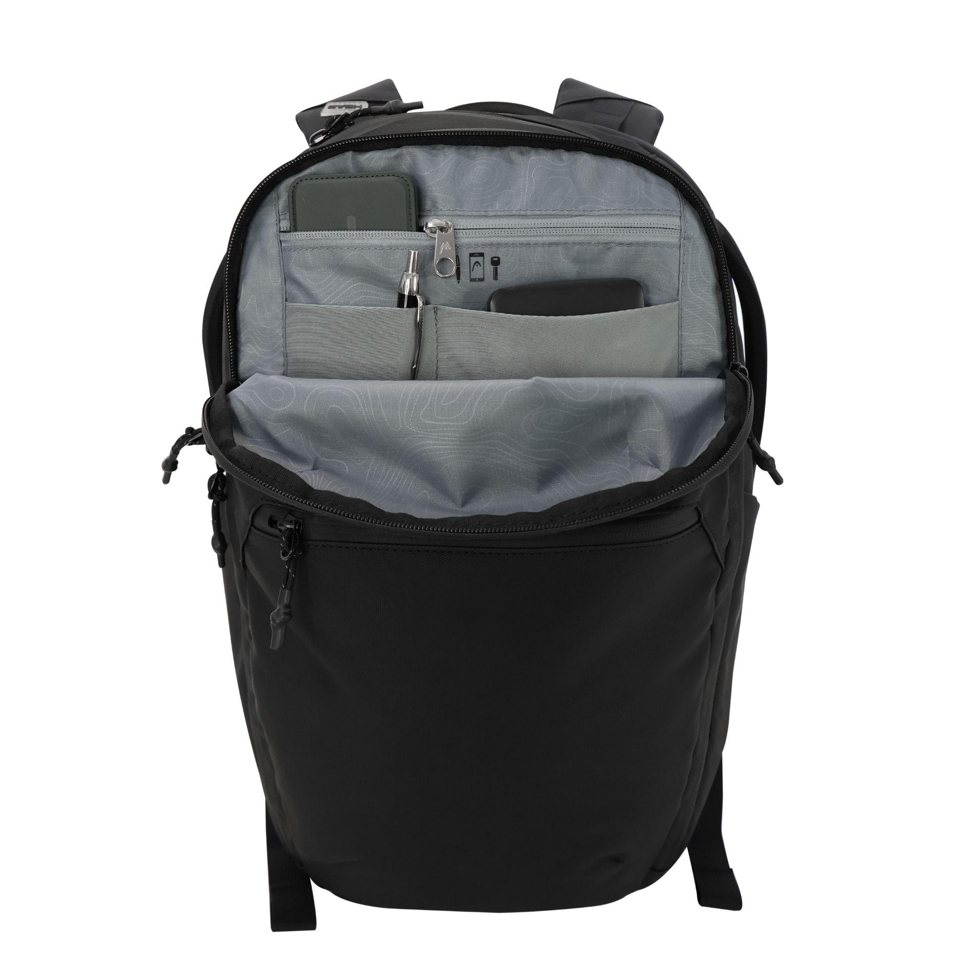 Mochila De Viaje Cabina Rover Negro Head-4