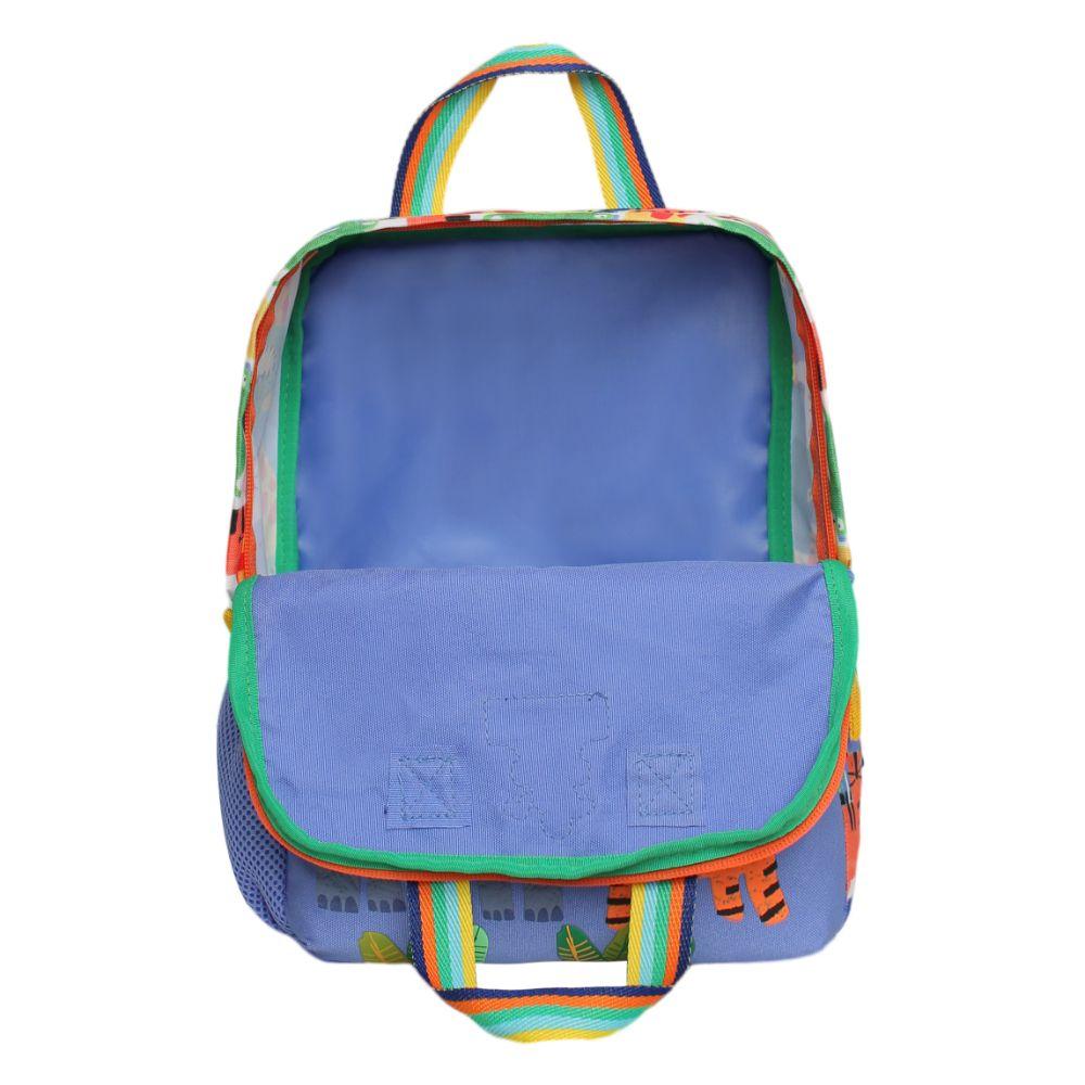 Mochila Infantil Niño Pepa Jungle Azul Head-2