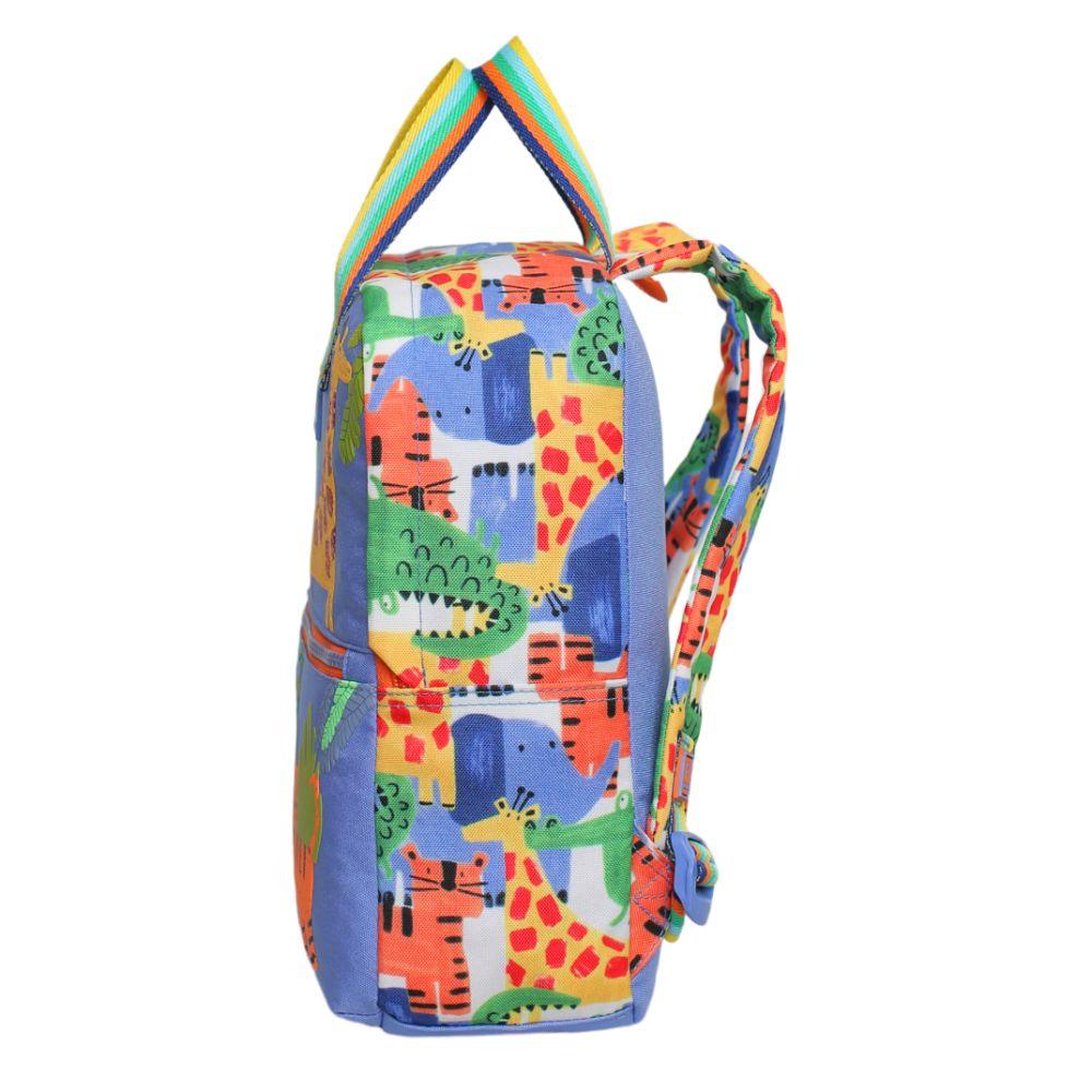 Mochila Infantil Niño Pepa Jungle Azul Head-3