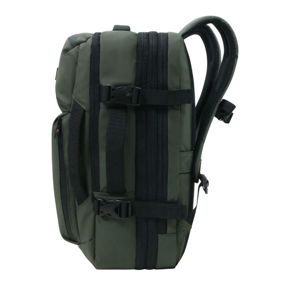 Mochila de Viaje Expandible Shark Waterproof Verde Head-8