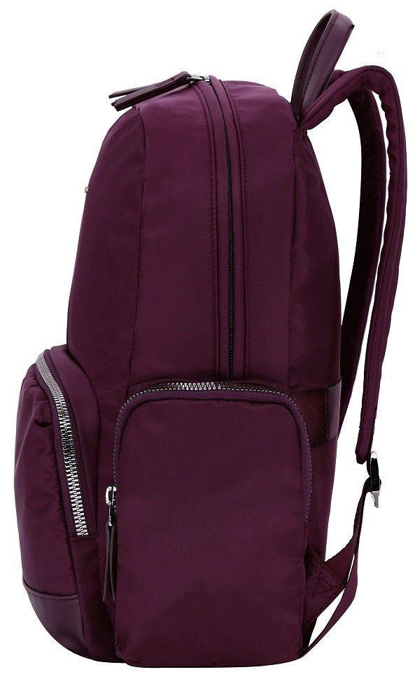 Cartera Mochila Ejecutiva Gold Burdeo Mujer Head   -3