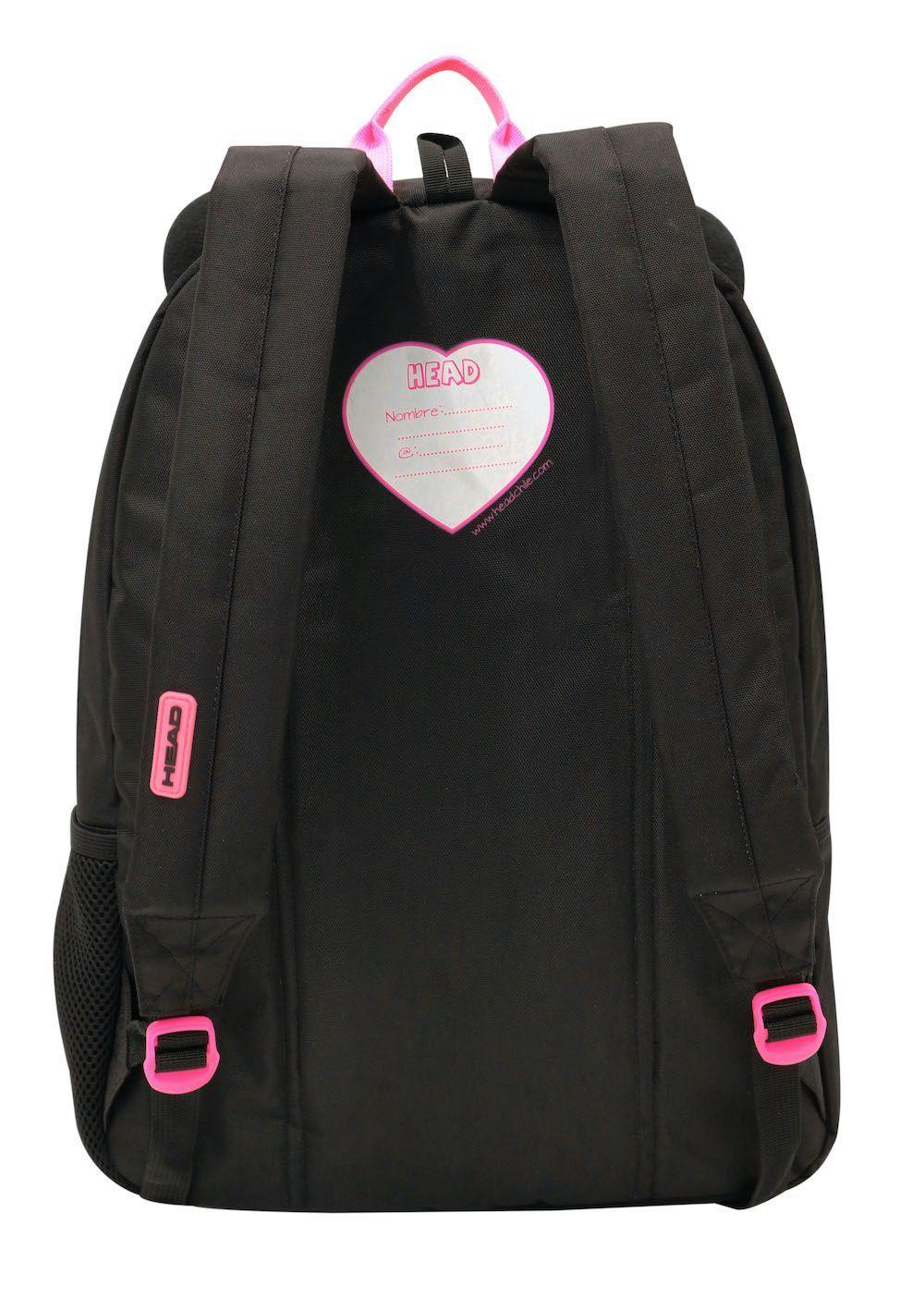 Mochila Play Panda Glitter Blanco Head-2