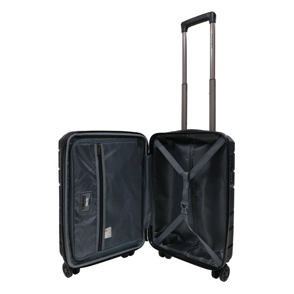 Maleta Buzios Cabina Expandible Tsa Negro Premium Head-2