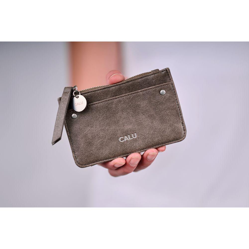 Billetera Tarjetero Sophie PU Cafe Calu-5